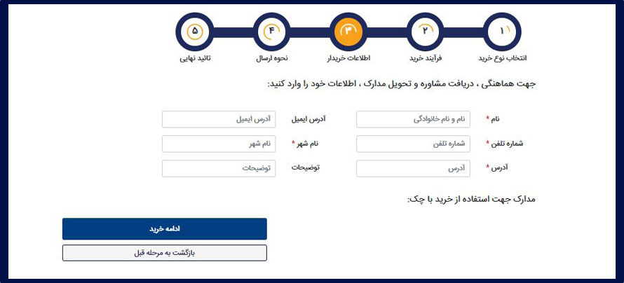 مراحل خرید فرش قسطی